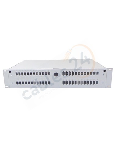 Fiber Optic Distribution Frame 19" 2U 48 LC Duplex / SC Simplex