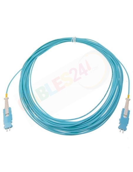 Latiguillo Cable de Fibra Optica dúplex Multimodo OM4 SN-SN