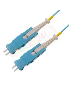 Latiguillo Cable de Fibra Optica dúplex Multimodo OM4 SN-SN