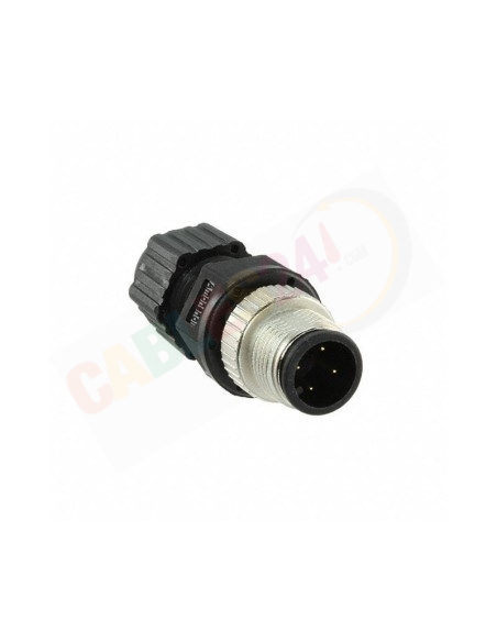 Amphenol M12D-04BMMA-SL8001 M12 type D 4 pins male IP68 connector
