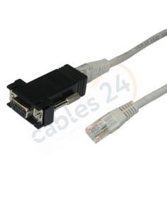 Cable de consola Juniper JNP-CBL-RJ45-DB9 - Detalle