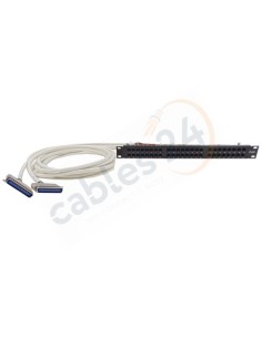 Cable 2x Telco RJ21 a panel 48 RJ45 para Grandstream GXW4216, GXW4232, GXW4224, GXW4248
