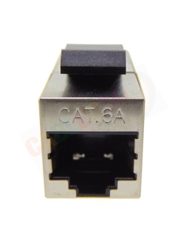 Cat6A Keystone Jack Inline Coupler STP