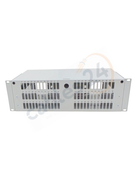 Bandeja F.O. con capacidad para 48 adaptadores LC dúplex / SC simplex