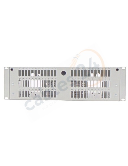 Bandeja F.O. con capacidad para 48 adaptadores LC dúplex / SC simplex