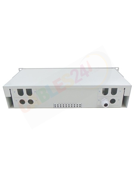 Fiber Optic Distribution Frame 19" 2U 48 SC Duplex