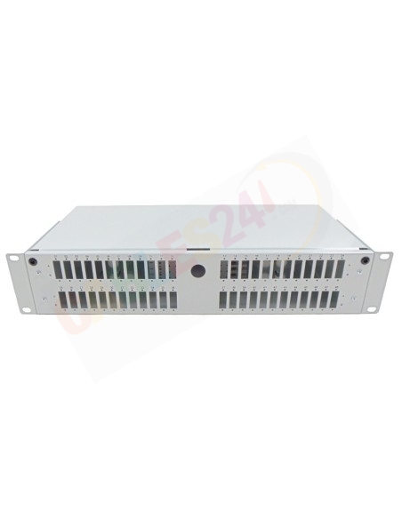 Fiber Optic Distribution Frame 19" 2U 48 SC Duplex