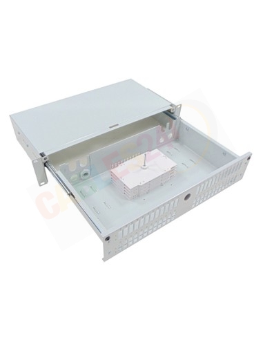 Fiber Optic Distribution Frame 19" 2U 48 SC Duplex