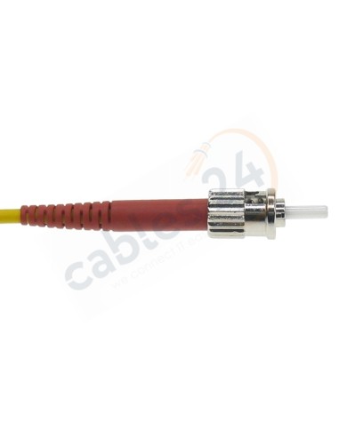 Fiber Optic Duplex Singlemode patch cord cable ST-SC/APC
