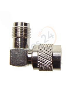RP-TNC Male to RP-TNC Female Right Angle Adapter 2