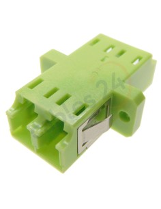 Adaptador Fibra Óptica Multimodo OM5 LC Duplex