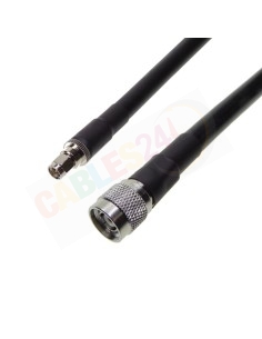 TNC RP male to SMA male LMR400 coax patchcord