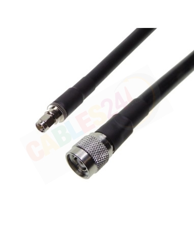 Cable LMR400 TNC RP macho a SMA macho recto