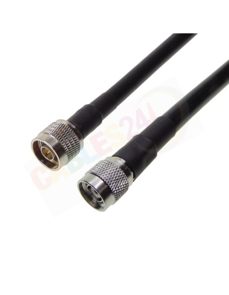 Cable LMR400 TNC RP macho a tipo N macho