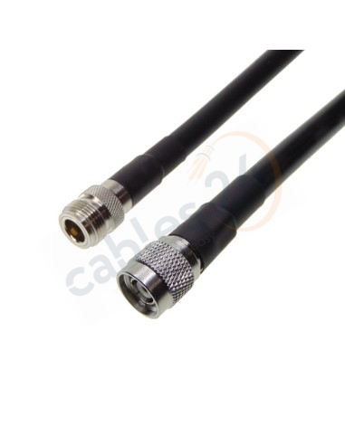 Cable LMR400 TNC RP macho a tipo N hembra