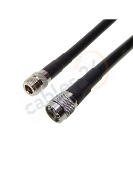 Cable LMR400 TNC RP macho a tipo N hembra