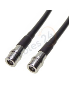 QMA male to QMA male LMR240 coax patchcord
