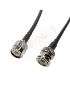 TNC male to BNC male RG223 coax patchcord