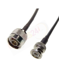 N Type male to BNC male RG223 coax patchcord