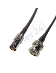 Cable RG223 BNC Hembra a BNC Macho