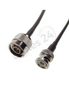 BNC male to N Type male RG223 coax patchcord