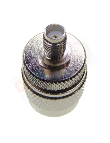 Coaxial RF Adapter N male to SMA female