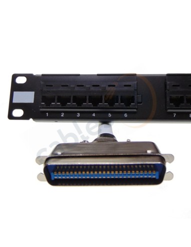 Telco RJ21 Cable to 24 RJ45 Panel for Grandstream GXW4216, GXW4232, GXW4224, GXW4248