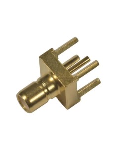 Huber + Suhner RF Coax connector 82_SMB-50-0-1/111_NE