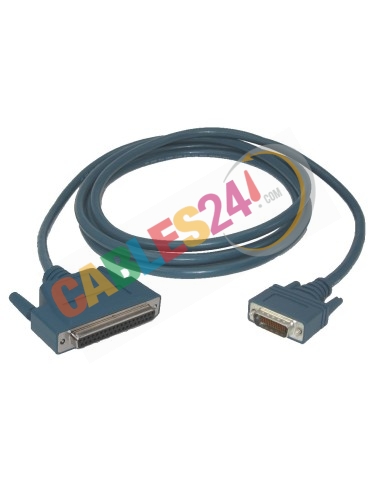 Serial cable for Cisco router CAB-449FC.Several lengths available