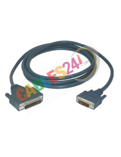 Serial cable for Cisco router CAB-232MT Several lengths available