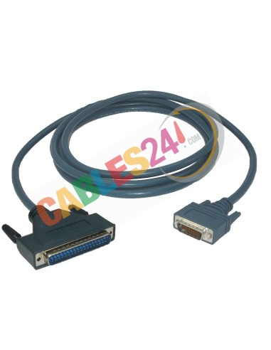 Serial cable for Cisco router CAB-449MT .Several length available