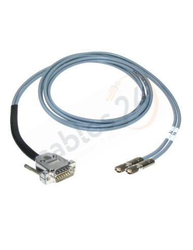 CAB-E1-DIN Cisco DB15 male Dual DIN Siemens male 3m