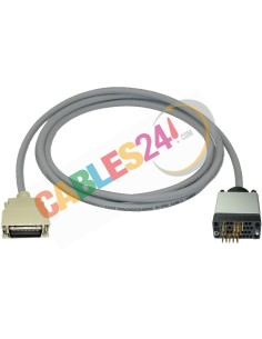 Cable Eicon 300-076 VHSI macho V.35 macho DCE 3m