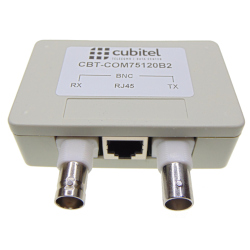 Balun E1 de RJ45 a doble conector BNC hembra